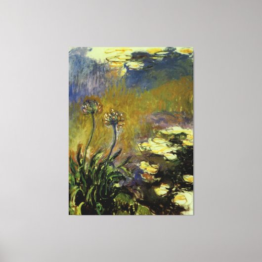 Toile L'Agapanthus (Recto)