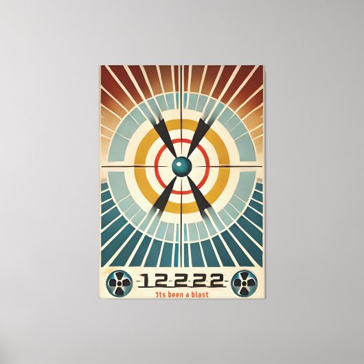 Toile L'Âge Atomique Du Milieu Du Siècle Est Une Explosi (Recto)