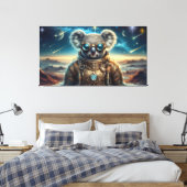 TOILE L'ÂGE DE LA KOALA ACIER 4 (Insitu(Chambre))