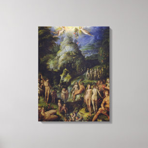 Toile L'âge d'or, c.1570 (huile sur le panneau)