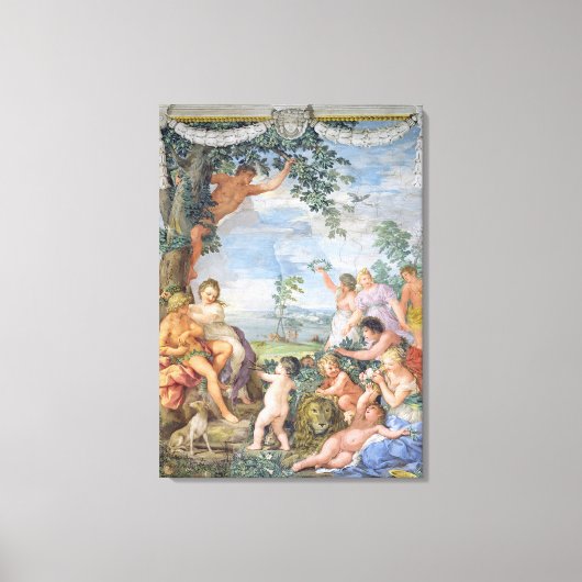 Toile L'âge d'or (fresque) (Recto)