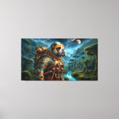 TOILE L'ÂGE DU CHIEN À BULLE D'ACIER 4 (Recto)