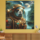TOILE L'ÂGE DU CHIEN EN ACIER (Insitu(Salon))