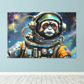TOILE L'ÂGE DU MONKEY ACIER-TAMARIN 3 (Insitu (Plancher de Bois))