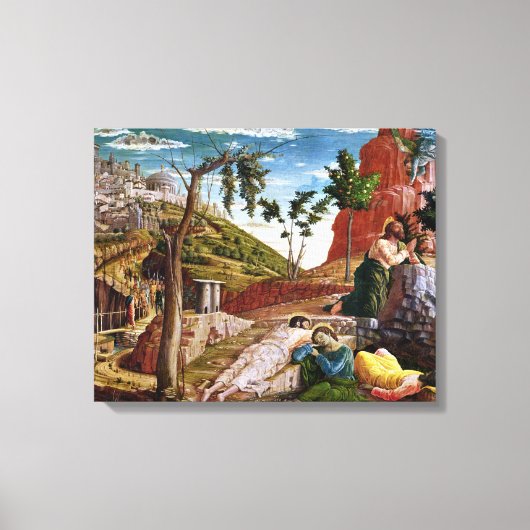 Toile L'agonie dans le jardin (Recto)