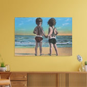 Toile Laguna Beach, FL - Salutations de la scène avec le (Insitu(Salon))