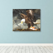 Toile L'aigle chauve ultime (Insitu (Plancher de Bois))