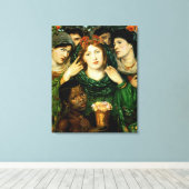 Toile L'Aimé (L'Épouse) (Insitu (Plancher de Bois))