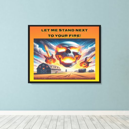 Toile Laisse-Moi Me Tenir... (Insitu (Plancher de Bois))