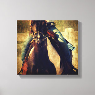 Toile Laissez Pinto Pony courir par Angelandspot