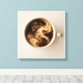 Toile Lait au Café (Insitu (Plancher de Bois))