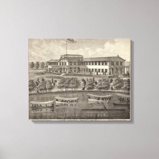 Toile Lake House, Spring Lake, NJ (Recto)