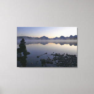 Toile Lake McDonald au lever du soleil I