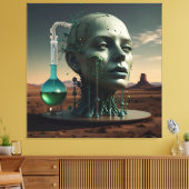 Toile L'alchimie de l'évolution humaine (Insitu(Salon))