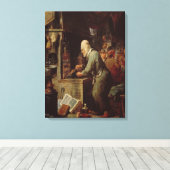 Toile L'alchimiste (Insitu (Plancher de Bois))