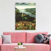 Toile L'alimentation des cinq mille (Insitu(Salon))