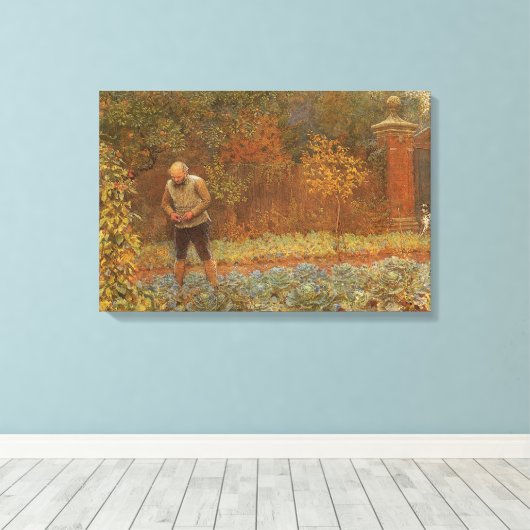 Toile L'Amateur (Cocher et Choux) de Frederick Walker (Insitu (Plancher de Bois))