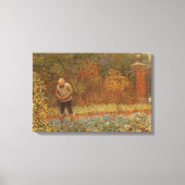 Toile L'Amateur (Cocher et Choux) de Frederick Walker (Recto)