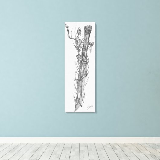 Toile lame crânienne 2 (Insitu (Plancher de Bois))