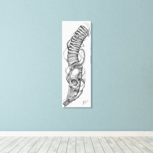 Toile lame crânienne 4 (Insitu (Plancher de Bois))