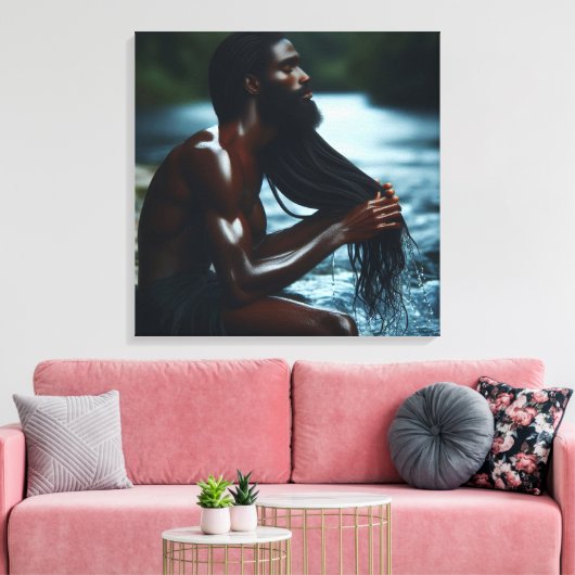 Toile L'âme de la rivière (Insitu(Salon))