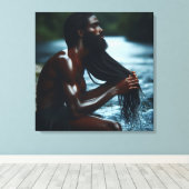 Toile L'âme de la rivière (Insitu (Plancher de Bois))