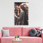Toile L'âme du Rose (par John William Waterhouse) (Insitu(Salon))