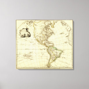 Toile L'Amérique 3