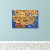 Toile L'Amérique de William Gropper - Folklore du dessin (Insitu (Plancher de Bois))