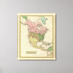 Toile L'Amérique du Nord 11