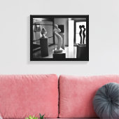 Toile L'amour au musée (Insitu(Salon))