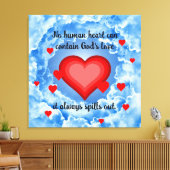 Toile L'Amour de Dieu (Insitu(Salon))