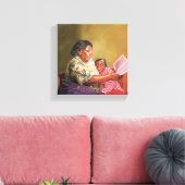 Toile L'amour de grand-mère 1995 (Insitu(Salon))