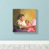 Toile L'amour de grand-mère 1995 (Insitu (Plancher de Bois))