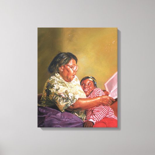 Toile L'amour de grand-mère 1995 (Recto)