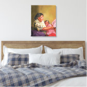 Toile L'amour de grand-mère 1995 (Insitu(Chambre))