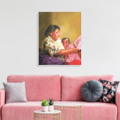 Toile L'amour de grand-mère 1995 (Insitu(Salon))