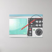 Toile L'amour de l'oscilloscope (Recto)