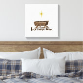 Toile L'amour de Noël est tombé (Insitu(Chambre))