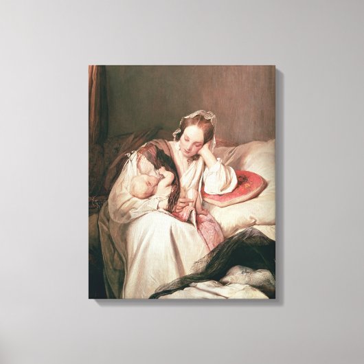 Toile L'amour d'une mère, 1839 (Recto)