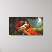 Toile L'amour enfantin (Recto)