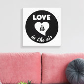 Toile L'Amour Est Dans L'Air (Insitu(Salon))