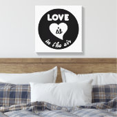 Toile L'Amour Est Dans L'Air (Insitu(Chambre))