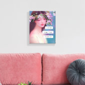 Toile L'amour est votre véritable essence | Fée comme an (Insitu(Salon))