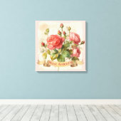 Toile L'AMOUR - Le plus ardemment - M. Darcy (Insitu (Plancher de Bois))