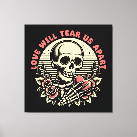 Toile L'amour nous déchirera (Recto)