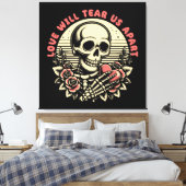 Toile L'amour nous déchirera (Insitu(Chambre))