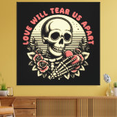Toile L'amour nous déchirera (Insitu(Salon))