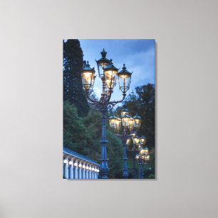 Toile Lampadaires la nuit, Allemagne