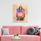 Toile Lampe à kérosène (Insitu(Salon))